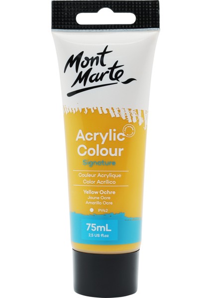 Akrilik Renkli Boya Signature 75 ml Yellow Ochre