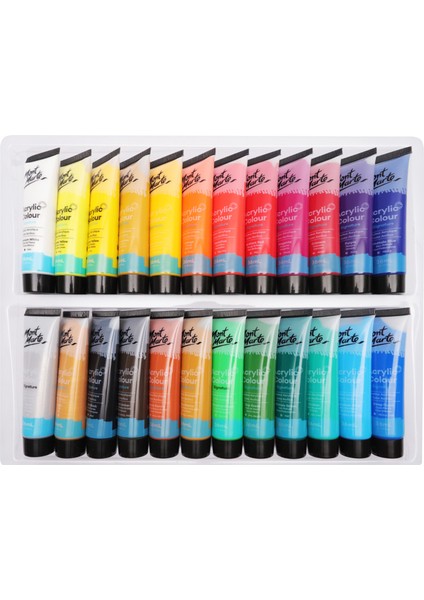 Akrilik Renkli Boya Seti 24 x 36 ml Signature
