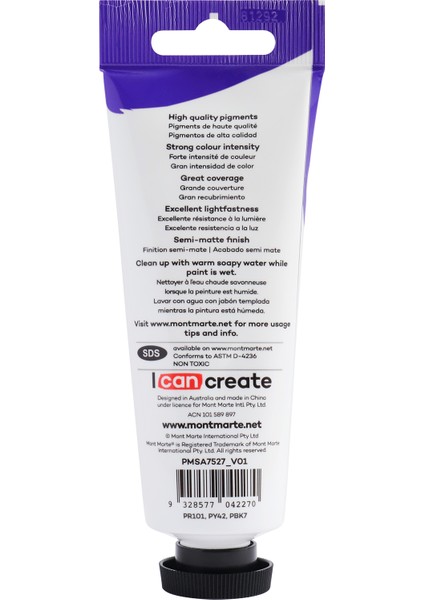 Premium Saten Akrilik 75 ml Burnt Umber fiyatları