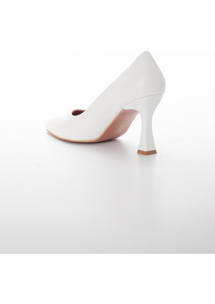 Cilt Ince Topuk Beyaz Kadın Stiletto indirimleri