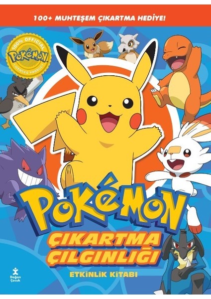 Pokémon - Pikachu Çıkartma Çılgınlığı Etkinlik Kitabı