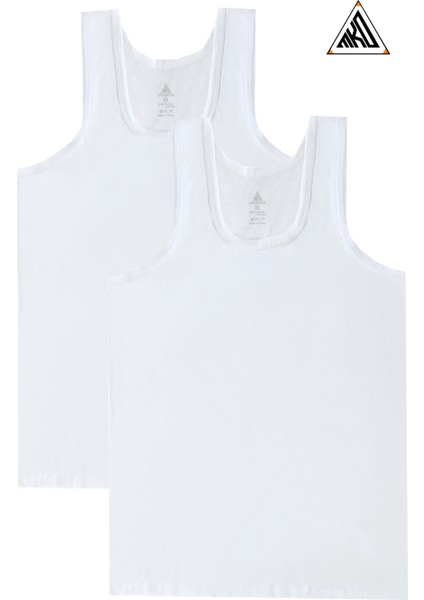 2 Adet Premium Kalite - Trend Erkek Beyaz Atlet - Nefes Alan - Ultra Rahat Ve Şık Tasarım fırsatları