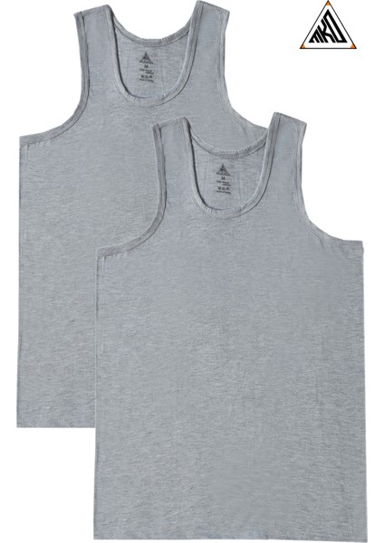 2 Adet Premium Kalite Trend Erkek Gri Atlet Nefes Alan Ultra Rahat Spor Şık Tasarım fırsatları