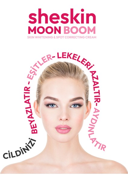 MOON BOOM -Cilt , ve Leke Önleyici Krem – Parlak ve Eşit Cilt Tonu!