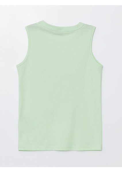 Lcw Kids Bisiklet Yaka Nostaljik Maymun Baskılı Erkek Çocuk Atlet ve Deniz Şortu fırsatları