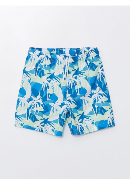 Lcw Kids Bisiklet Yaka Nostaljik Maymun Baskılı Erkek Çocuk Atlet ve Deniz Şortu indirimleri