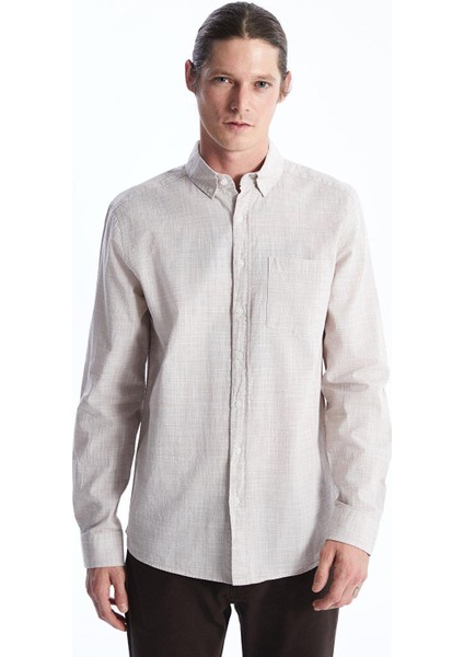 Lcwaıkıkı Classic Regular Fit Uzun Kollu Erkek Gömlek