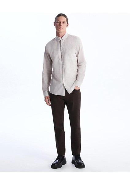 Lcwaıkıkı Classic Regular Fit Uzun Kollu Erkek Gömlek