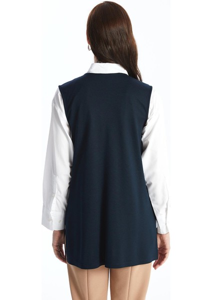 Lcw Grace Kadın V Yaka Düz Yelek indirimleri