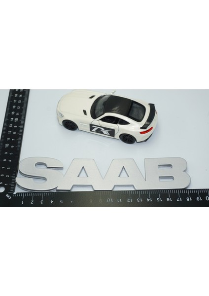 Saab Bagaj Gri Abs Logo Amblem Arma modelleri