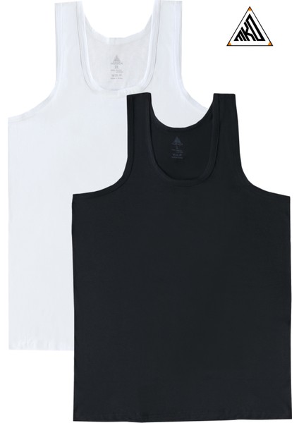 2 Adet Premıum Kalite - Trend Erkek Beyaz Ve Siyah Atlet - Nefes Alan - Ultra Rahat Ve Şık Tasarım modelleri