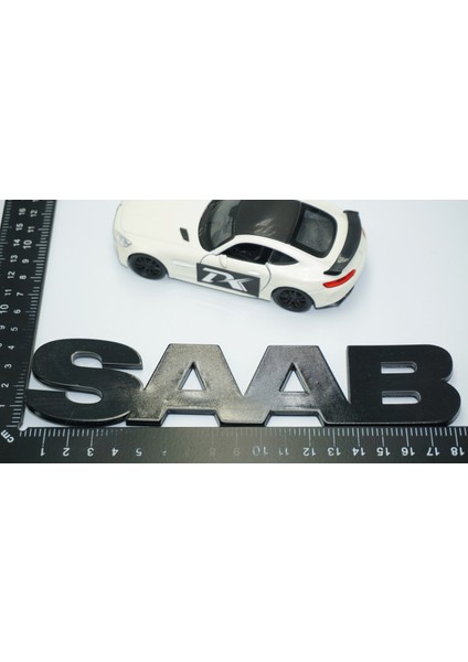 Saab Bagaj Parlak Siyah Abs Logo Amblem Arma modelleri
