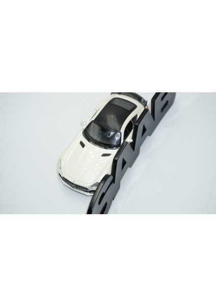 Saab Bagaj Parlak Siyah Abs Logo Amblem Arma indirimleri