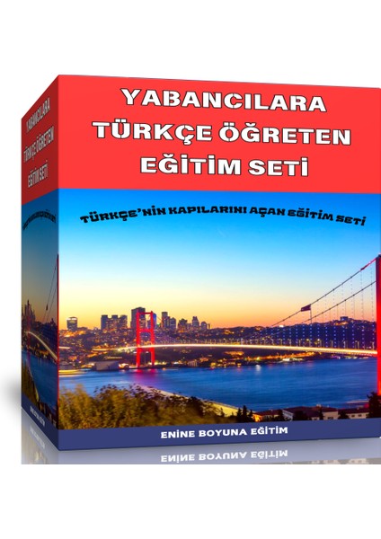 Enine Boyuna Eğitim Yabancılara Türkçe Öğreten Eğitim Seti 4 Kitap