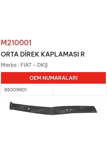 Orta Dırek Kaplaması Bakalıtı Sag Dks 85009800 Gold