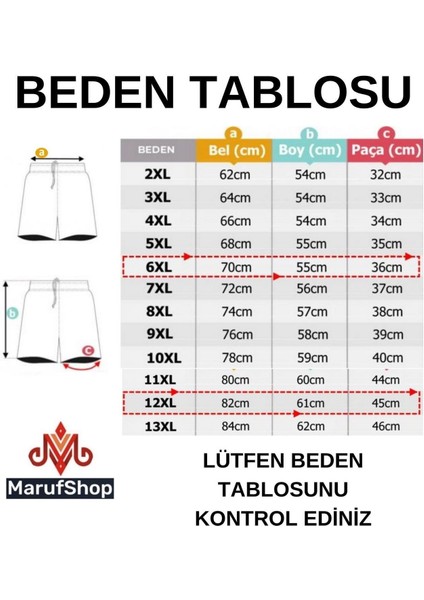 Erkek Büyük Beden 115 KILO-194 Kilo Arası Için Uygun Deniz Şortu Dekons Petrol