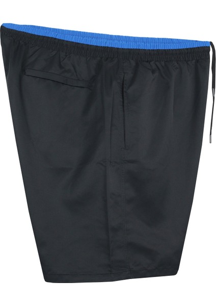 Erkek Büyük Beden 115 KILO-194 Kilo Arası Için Uygun Deniz Şortu Dekons Siyah modelleri