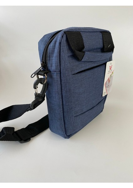 Erkek El ve Omuz Çantası Lacivert 25*20