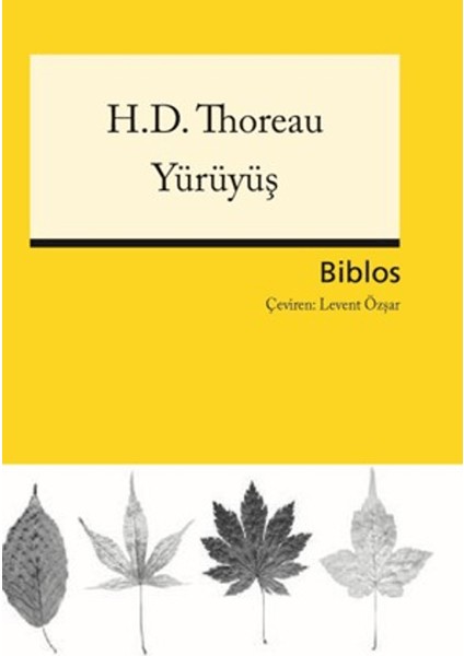 Yürüyüş - Henry David Thoreau