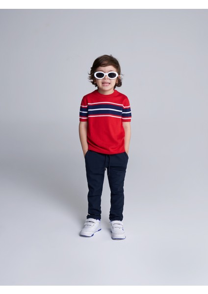 EMR Kids Triko %100 Pamuk Bisiklet Yaka T-Shirt