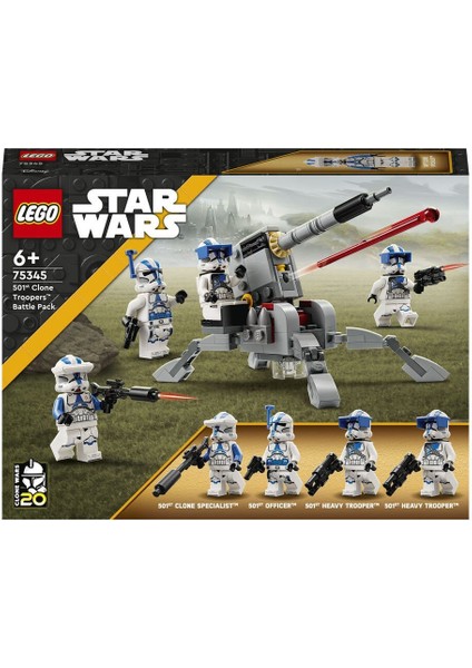 Lego® Star Wars™ - 501. Klon Trooperlar Savaş Paketi 119 Parça +6 Yaş