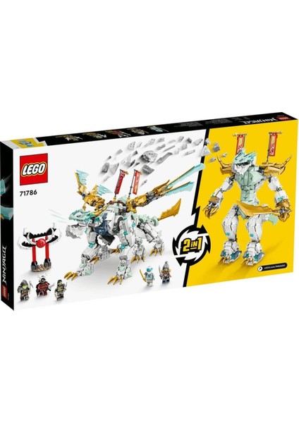 71786 LEGO Ninjago - Zane’in Buz Ejderha Yaratığı 973 Parça +10 Yaş