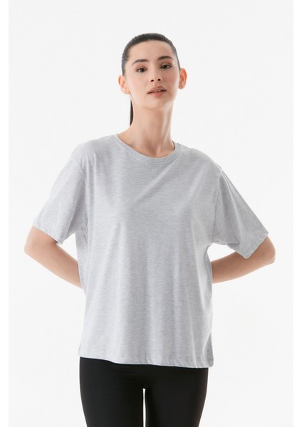 Arkası Baskılı Oversize T-Shirt