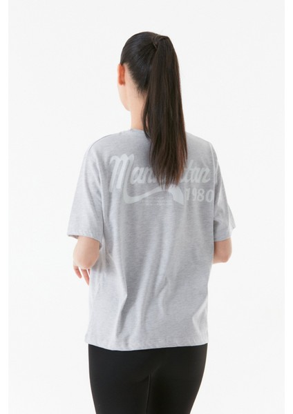 Arkası Baskılı Oversize T-Shirt