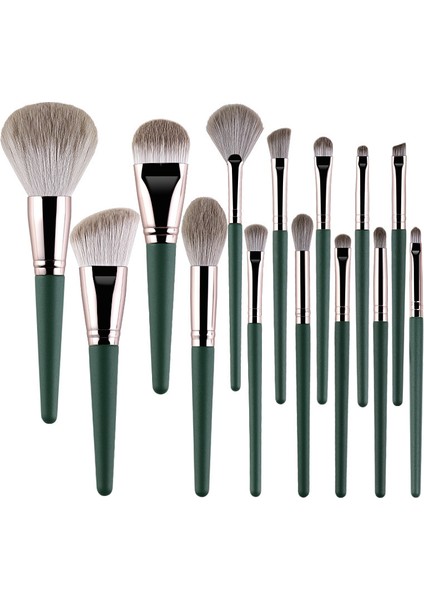 Makyaj Fırçaları Makyaj Fırça Seti Profesyonel - 14 Pcs Fondöten Kapatıcı Göz Farı Fırçası, Kontur Fırçası Makyaj Fırçaları Seti (Yurt Dışından)