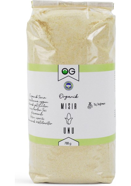 Organik Mısır Unu 700 gr