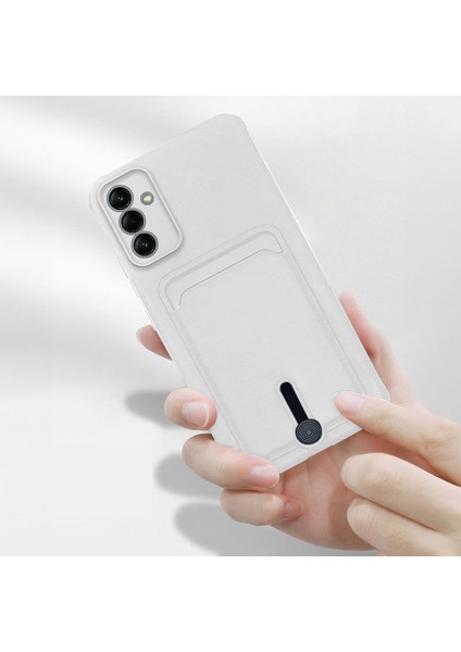 Samsung Galaxy A05S Uyumlu Kılıf Zebana Kartlıklı Sweet Yumuşak Silikon Kılıf Beyaz fiyatları