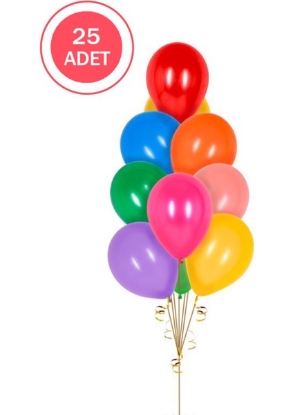 Parti Paketi 9/a Renkli Balon