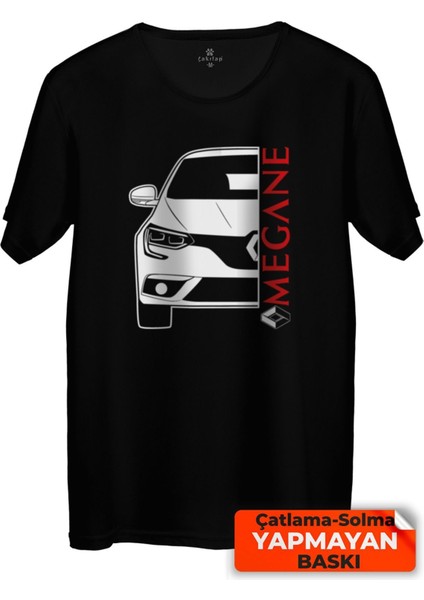 Çakılap Renault Megane 4 Baskılı Tişört Unisex, Premium Kalite (Rgl-Otmbl-Rnlt)