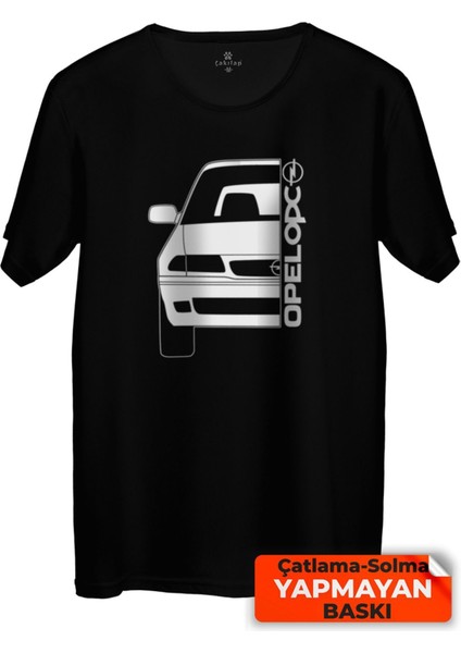 Çakılap Opel Astra F Baskılı Tişört Unisex, Premium Kalite (Rgl-Otmbl-Opl)