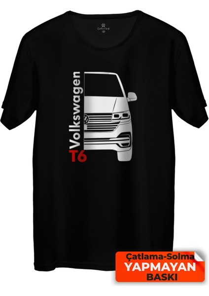Çakılap Vw Transporter T6 Baskılı T-Shirt Unisex Premium Kalite (Rgl-Otmbl-Vw)