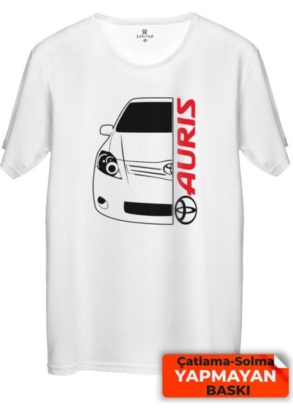 Çakılap Toyota Auri Baskılı T-Shirt Unisex Premium Kalite (Rgl-Otmbl-Tyt)