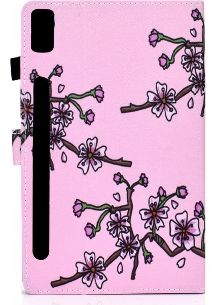 Lenovo Tab P11 Pro Gen 2 Erik Çiçeği Için Renkli Çizim Pu Tablet Kılıfı (Yurt Dışından) fırsatları