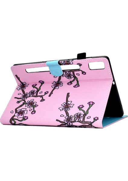 Lenovo Tab P11 Pro Gen 2 Erik Çiçeği Için Renkli Çizim Pu Tablet Kılıfı (Yurt Dışından) indirimleri