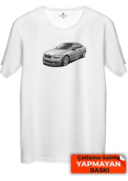 Çakılap Bmw E92 Baskılı Tişört Unisex, Premium Kalite (Rgl-Otmbl-Bmw)