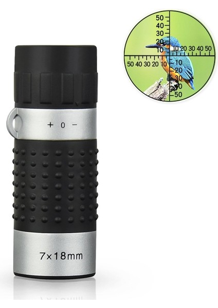 7 x 18 Mini Monoküler Teskop Hedef Noktası (Yurt Dışından)
