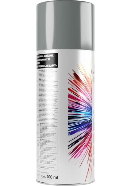 Özel Efektli Sprey Boya 0902 Alüminyum 400 ml