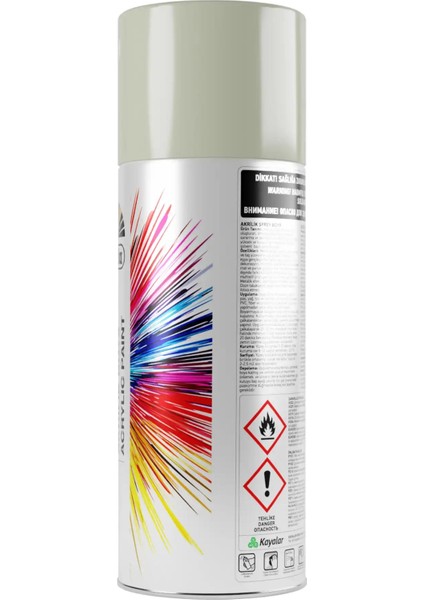 Metalik Sprey Boya 0357 Metalik Gri 400 ml
