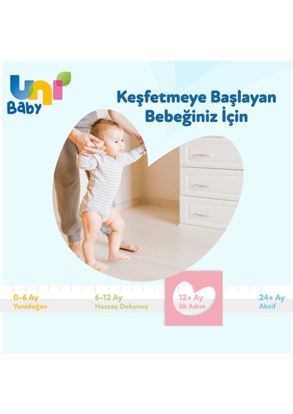 Uni Baby Ilk Adim Islak Mendil 24x52 (1248 Yaprak)