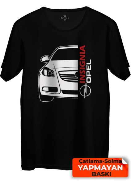 Çakılap Opel Insignia Baskılı Tişört Unisex, Premium Kalite (Rgl-Otmbl-Opl)