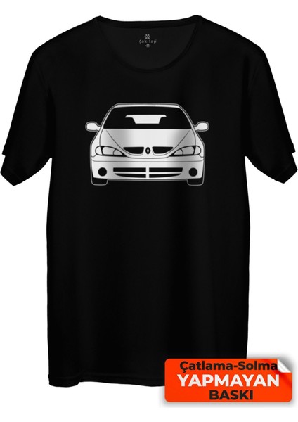 Çakılap Renault Megane 1 Baskılı Tişört Unisex, Premium Kalite (Rgl-Otmbl-Rnlt)