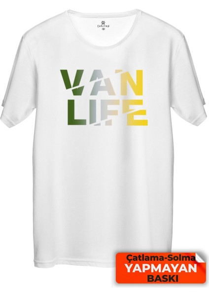 Çakılap Vw Transporter T3 Baskılı Tişört Unisex, Premium Kalite (Rgl-Otmbl-Vw)
