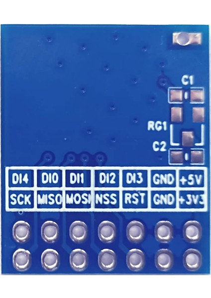 Ra-01 Rf Modül Için Dip Çevirici Pcb 433MHZ Lora RA01 Kablosuz Haberleşme Modül Pcbsi Devre Kartı