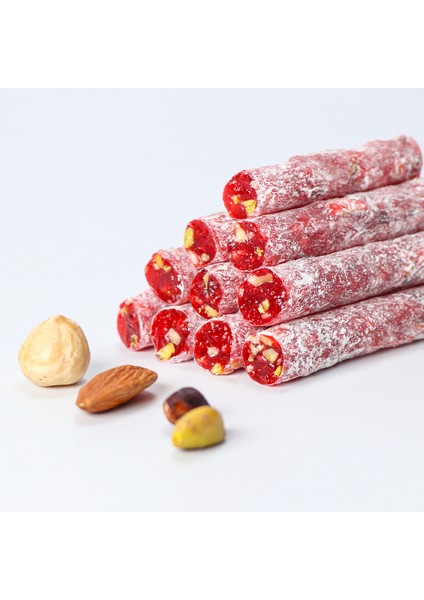 Narlı Fitil Lokum, Antep Fıstıklı, Fındıklı, Bademli 250G
