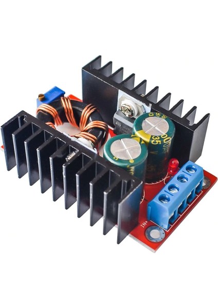 150W Boost Voltaj Yükseltici Modül Dc Dc Çevirici Voltaj Ayarlanabilir Yükseltici 35V 6A Regülatör