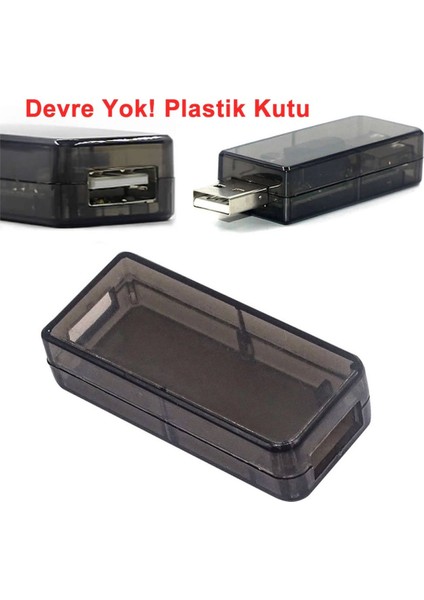 Plastik USB Adum Devre Kutusu Şeffaf Elektronik Proje Ürün ADUM3160 Shell Voltmetre Ampermetre